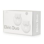 ELIRIA DUO kéz nélküli mellszívó pulóver alá 2 tartályos FEHÉR