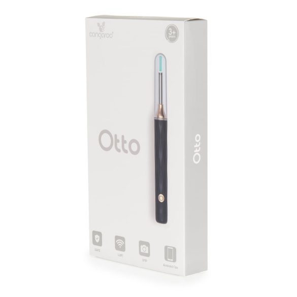 OTTO fültisztító kamerás, LED lámpával és tisztitófejekkel