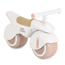   MINI CRUZE futóbicikli, ráülős járgány, kismotor, zenélő, óriás kerekekkel FEHÉR