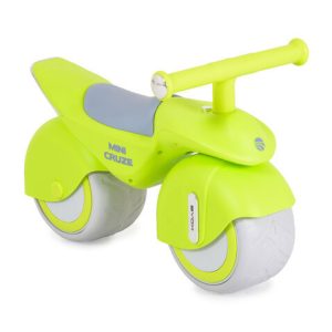 MINI CRUZE futóbicikli zenélő, óriás kerekekkel UV ZÖLD