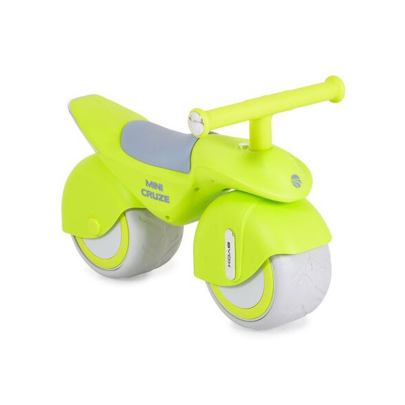 MINI CRUZE futóbicikli zenélő, óriás kerekekkel UV ZÖLD