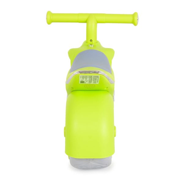 MINI CRUZE futóbicikli, ráülős járgány, kismotor,  zenélő, óriás kerekekkel UV ZÖLD