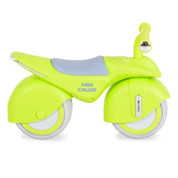 MINI CRUZE futóbicikli, ráülős járgány, kismotor,  zenélő, óriás kerekekkel UV ZÖLD