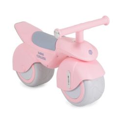   MINI CRUZE futóbicikli zenélő, óriás kerekekkel RÓZSASZÍN