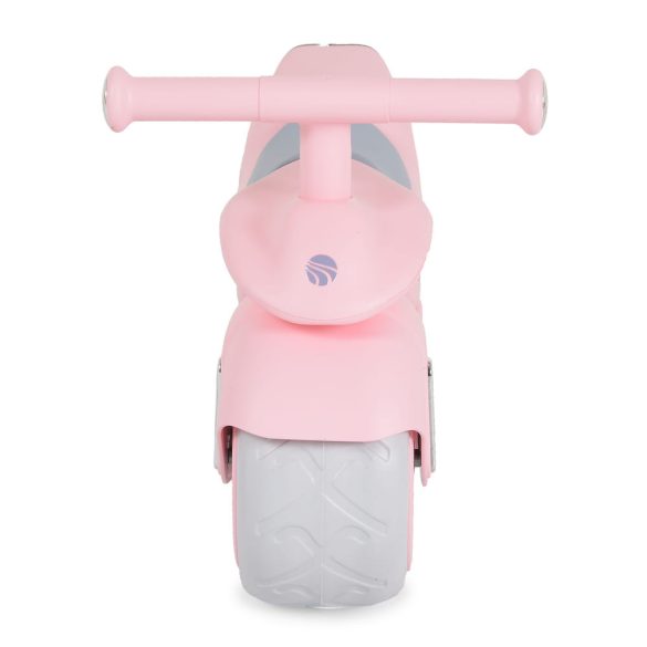 MINI CRUZE futóbicikli, ráülős járgány, kismotor, zenélő, óriás kerekekkel RÓZSASZÍN