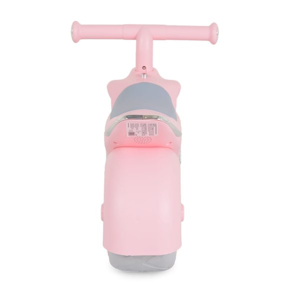 MINI CRUZE futóbicikli, ráülős járgány, kismotor, zenélő, óriás kerekekkel RÓZSASZÍN