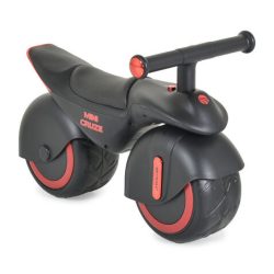 MINI CRUZE futóbicikli zenélő, óriás kerekekkel FEKETE