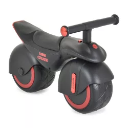   MINI CRUZE futóbicikli, ráülős járgány, kismotor,  zenélő, óriás kerekekkel FEKETE