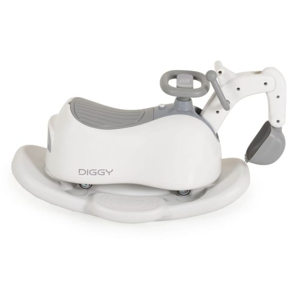 DIGGY 4in1 ráülős kotrógép+hinta+bili