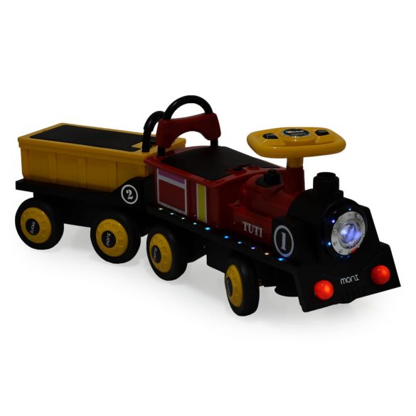 TUTI ráülős akkus vezethető kisvonat  2személyes 