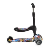RUMBLE roller ráülős, átalakítható SZÍNES/FEKETE