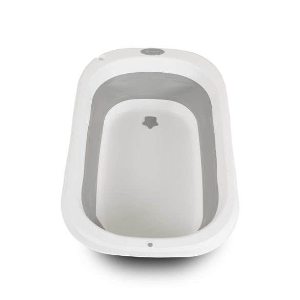 COMO összecsukható kád állvánnyal és pelenkázóval SZÜRKE