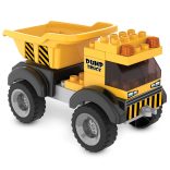 PILSAN építőjáték kis készlet DÖMPER SÁRGA