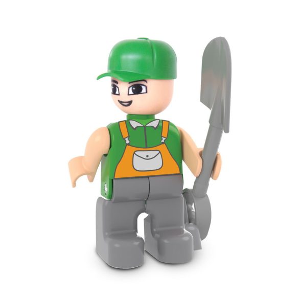 PILSAN építőjáték kis készlet TEHERAUTÓ ZÖLD