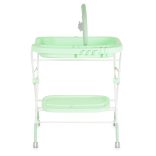 CROCO multifunkciós, összecsukható pelenkázó asztal MENTAZÖLD