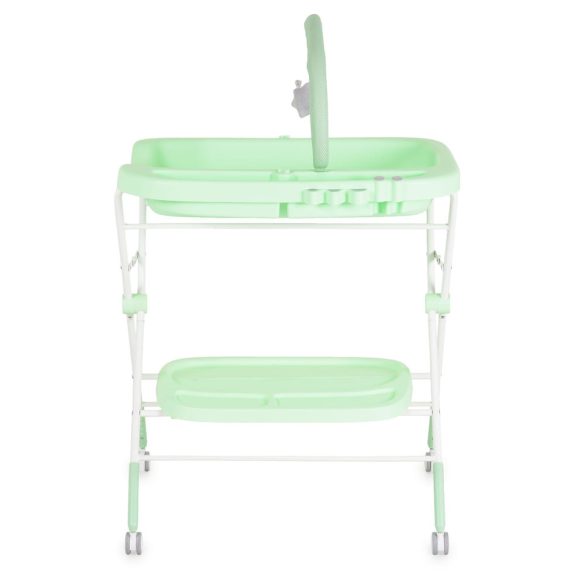 CROCO multifunkciós, összecsukható pelenkázó asztal MENTAZÖLD