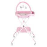 CROCO multifunkciós, összecsukható pelenkázó asztal RÓZSA