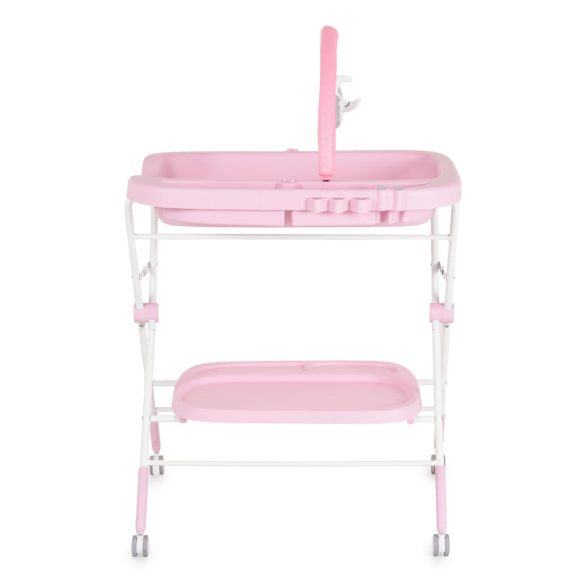 CROCO multifunkciós, összecsukható pelenkázó asztal RÓZSA
