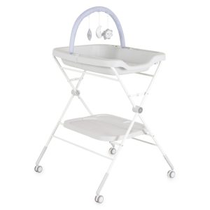 CROCO multifunkciós, összecsukható pelenkázó asztal SZÜRKE