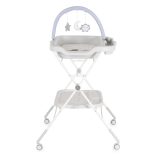 CROCO multifunkciós, összecsukható pelenkázó asztal SZÜRKE