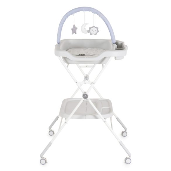 CROCO multifunkciós, összecsukható pelenkázó asztal SZÜRKE