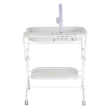 CROCO multifunkciós, összecsukható pelenkázó asztal SZÜRKE