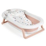 PALMA összecsukható kád fürdetőpárnával PINK
