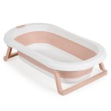 PALMA összecsukható kád fürdetőpárnával PINK