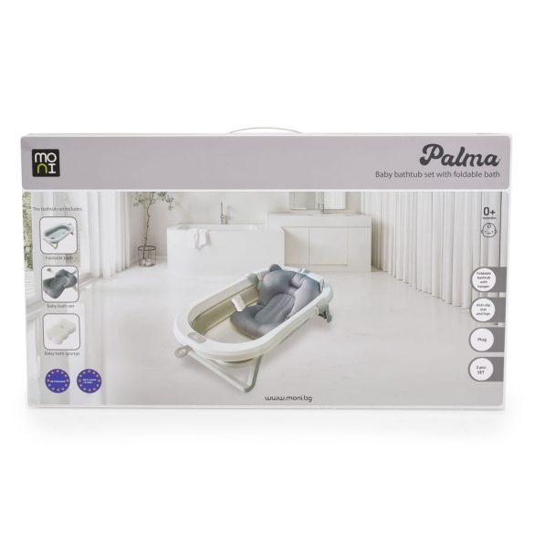 PALMA összecsukható kád fürdetőpárnával PINK