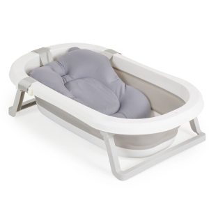 PALMA összecsukható kád fürdetőpárnával SZÜRKE