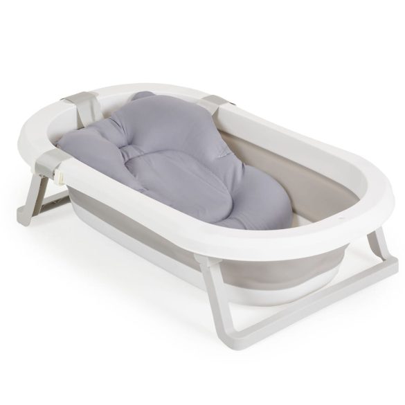 PALMA összecsukható kád fürdetőpárnával SZÜRKE