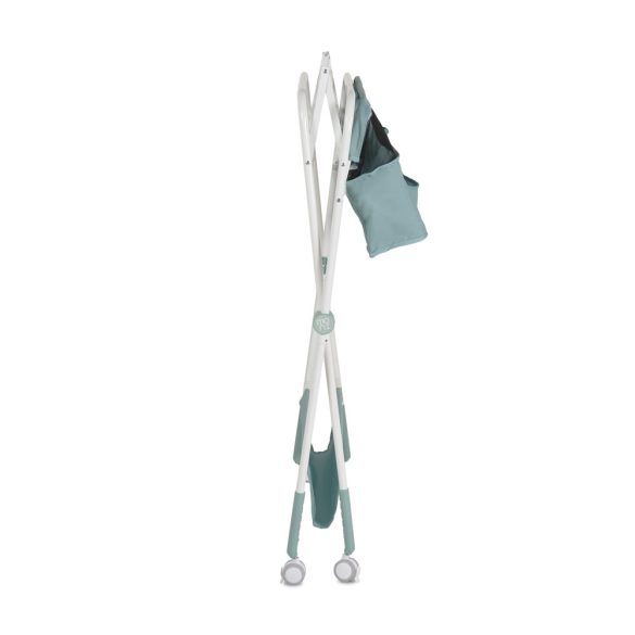 KASKADA multi pelenkázó asztal játékhíddal, tárolókkal MENTA