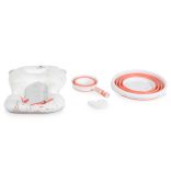 BALENA összecsukható kád vödrökkel, párnával kiegészítőkkel KORAL