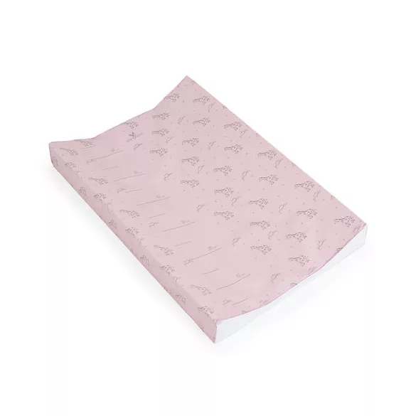 PELENKÁZÓLAP soft 44x67cm zsiráfos PINK