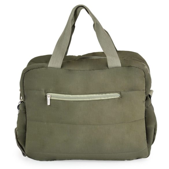 SOLANA kismama válltáska SÖTÉTZÖLD