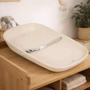 NUVIA pelenkázó alátét szilikon BÉZS