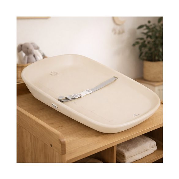 NUVIA pelenkázó alátét szilikon BÉZS