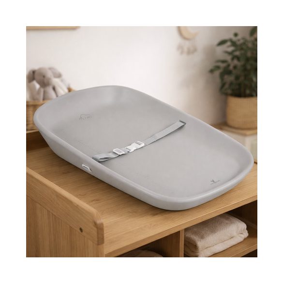 NUVIA pelenkázó alátét szilikon SZÜRKE