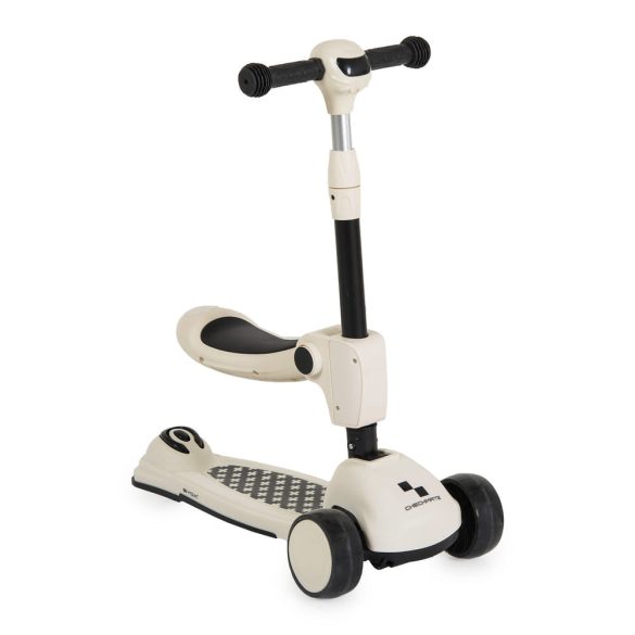 CHECKMATE roller ráülős, átalakítható 50kg-ig FEHÉR/FEKETE