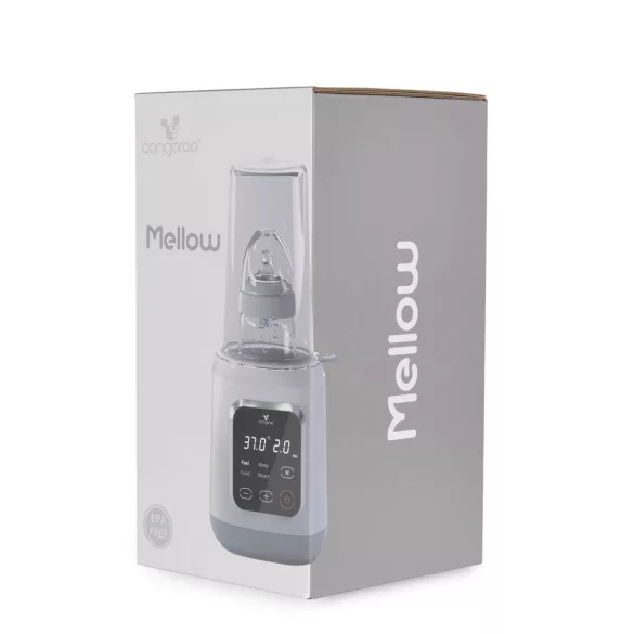 MELLOW 4in1 cumisüveg melegítő, sterilizáló, melegen tartó funkcióval FEHÉR