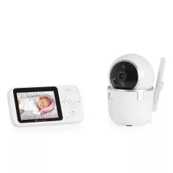 CALLISTO bébimonitor, bébiőr LCD 7cm kijelzővel FEHÉR