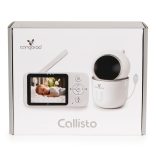 CALLISTO bébimonitor, bébiőr LCD 7cm kijelzővel FEHÉR