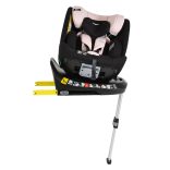 i-PROTECT autós ülés 40-150cm támasztólábbal 360 forgatható PINK