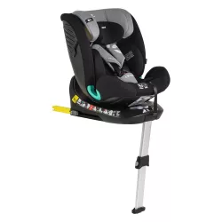   i-PROTECT autós ülés 40-150cm támasztólábbal 360 forgatható STEEL/SZÜRKE