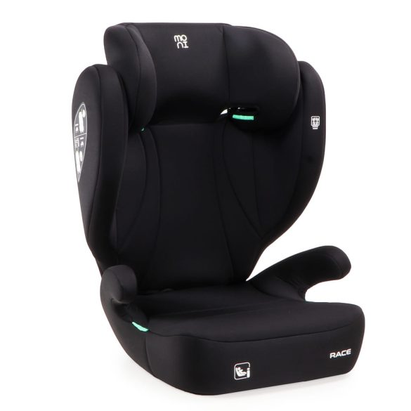 RACE autós ülés 100-150 cm ülésmagasítóvá alakítható FEKETE