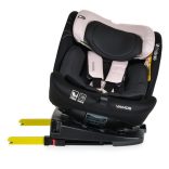 VAMOS autós ülés 40-150cm 360 forgatható PINK