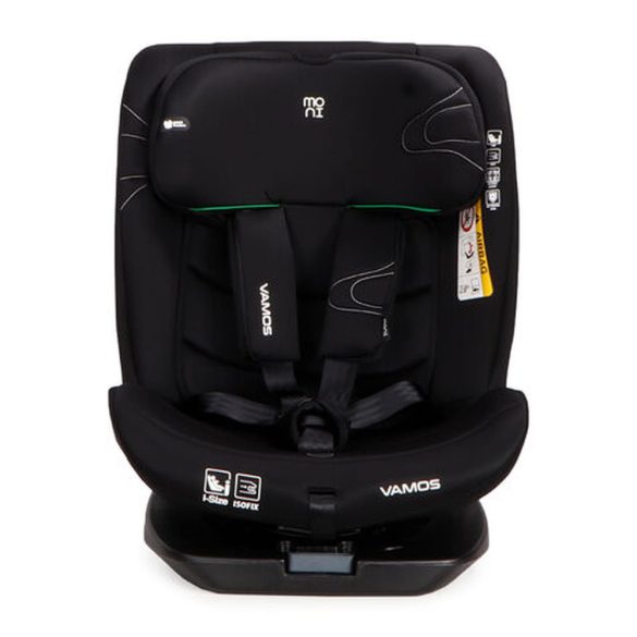 VAMOS autós ülés 40-150 cm 360 forgatható FEKETE
