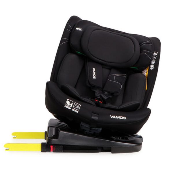 VAMOS autós ülés 40-150 cm 360 forgatható FEKETE