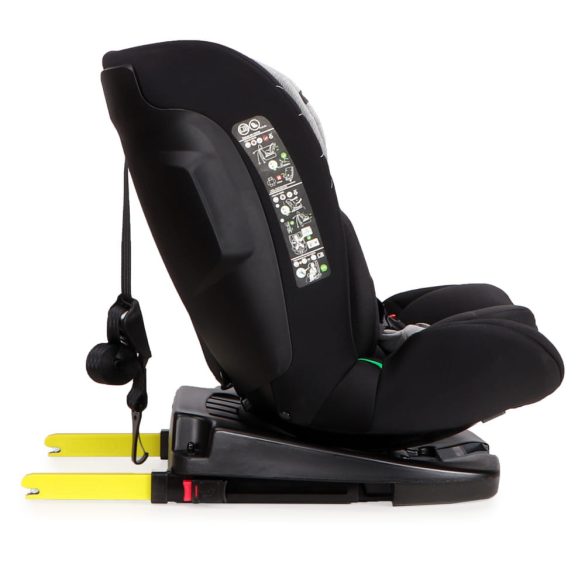 VAMOS autós ülés 40-150 cm 360 forgatható SZÜRKE