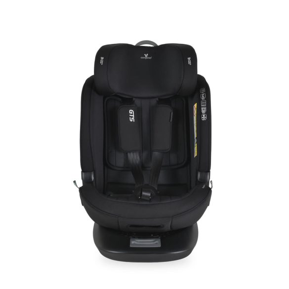 GTS prémium autós ülés 40-150cm SPS, 360fokban forgatható FEKETE